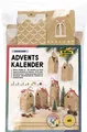 Produktbild: folia Adventskalender-Set HYGGE DORF 49-teilig