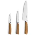 Produktbild: Kuppels WOOD Küchenmesser Set 3-teilig