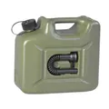 Produktbild: Profi-Kraftstoffkanister 10 L nato-olivgrün UN-Zulassung mit Rohr Benzinbehälter