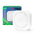 Produktbild: NOUS E9 ZigBee Gasdetektor für Brennbare Gase, 85dB Alarm, App & Sprachsteuerung, Kompatibel mit Alexa, Google Assistant, Home Assistant, Tuya, ZigBee Hub erforderlich