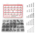 Produktbild: 300 Stück Druckfedern Sortiment Kit, 23 Größen Federn Metall Spannfeder, 304 ...