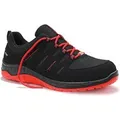 Produktbild: Elten Sicherheitshalbschuh Maddox Black-Red Low Esd S3 Gr. 39
