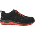 Produktbild: Elten Halbschuh MADDOX Low ESD, schwarz-rot, S3, 39