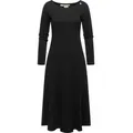 Produktbild: Ragwear A-Linien-Kleid Appero Long Stylisches Langarm-Kleid für den Winter schwarz S (36)