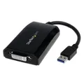 Produktbild: StarTech.com USB3.0 auf DVI / VGA Video Adapter - Externe Multi Monitor Grafikkarte - 2048x1152 - Externer Videoadapter - DisplayLink DL-3100N - 512MB DDR2 - SuperSpeed USB3.0 - DVI - Schwarz (USB32DVIPRO)
