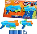 Produktbild: Hasbro Nerf Elite Junior Ultimate Starter Set Blaster - mit 15 Nerf Darts - Neu