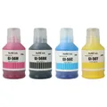 Produktbild: vhbw 4x Nachfülltinte kompatibel mit Canon MAXIFY GX 3050, GX 3040, GX 4040, GX 4050 Drucker - Refillset Cyan, Magenta, Yellow, Schwarz, Pigmentiert