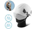 Produktbild: STAHLWERK Schutzhelm Schutzhelm mit Visier SVH-100 ST EN397 EN166 (Packung, 1-tlg., Einzelartikel), integrierten Stirnpolster
