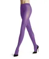 Produktbild: FALKE Damen Strumpfhose Cotton Touch W Ti Baumwolle einfarbig 1 Stück, Lila Pink Iris 8943, S