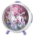 Produktbild: Atrium Kinderwecker Atrium Kinderwecker Quarzwerk Analog weiß Einhorn Ø 10,5cm A932-0