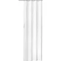 Produktbild: Tectake Falttür  Doppelwandprofil Mit Schiebegriff Zuschneidbare Höhe  10 x 80 x 203 cm Weiß