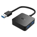 Produktbild: ICZI USB Hub, USB Verteiler Splitter USB Hub 3.0 4 Port mit verlängertem für MacBook Pro, iMac, Surface Pro, Mac mini