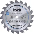 Produktbild: kwb Kreissägeblatt 156 x 12,75 mm, schneller Schnitt, Sägeblatt geeignet für Wei
