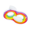 Produktbild: Bestway Rainbow Dreams 2-Personen-Schwimmring mit Kopfstütze 186 x 116 cm