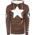 Produktbild: Grobstrick Comic Kapuzen-Pullover