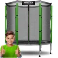 Produktbild: Trampolin Gartentrampolin Kindertrampolin Sicherheitsnetz Neo-Sport 140 cm 4,5FT