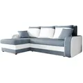 Produktbild: Mirjan24 Ecksofa, Blaugrau, Kunststoff, 5-Sitzer, einzeln stellbar, L-Form,L-Form, 238x147 cm, Wohnzimmer, Sofas & Couches, Wohnlandschaften, Ecksofas