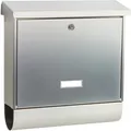 Produktbild: Burg Wächter Edelstahl-Briefkasten mit Zeitungsbox Inoxstar 4720 Ni