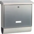 Produktbild: Briefkasten inoxstar edelstahl 4720 ni Briefkasten Aufputz-Briefkasten