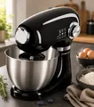 Produktbild: GOURMETmaxx Küchenmaschine Rührgerät Mixer Knetmaschine Schüssel Schwarz B8