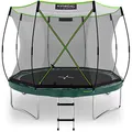 Produktbild: KINETIC SPORTS Trampolin Federlos-Design 'Bungee Safety Elite' Ø 244/305/366 cm - TÜV Rheinland, AirMAXX Sprungtuch-Technologie, Ultraleise, Outdoor Gartentrampolin für Kinder & Erwachsene