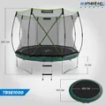 Produktbild: KINETIC SPORTS Federloses Trampolin Premium TÜV Gartentrampolin Ø 244/305/366 cm