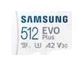 Produktbild: 512GB Samsung EVO Plus MicroSDXC 130MB/s +Adapter