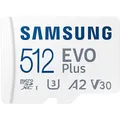 Produktbild: Samsung EVO Plus MicroSDXC Speicherkarte 64GB 128GB 256GB 512GB U3 A2 Original