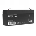 Produktbild: ® Akku Bleiakku Batterie AGM 6V 3.2Ah VRLA Faston F1 Zyklenfester Sealed Lead...