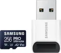 Produktbild: Samsung MB-MY256SB/WW, 256 GB, MicroSDXC, UHS-I, 200 MB/s, 130 MB/s, Class 3 (U3)