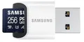 Produktbild: SAMSUNG MicroSDXC-Speicherkarte PRO Ultimate (2023) 256GB inkl. USB-Kartenleser MB-MY256SB/WW