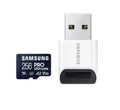 Produktbild: SAMSUNG PRO Ultimate microSD Card + USB Card Reader, MB-MY256SB/WW
