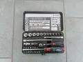 Produktbild: WÜRTH 33-tlg. Zebra Knarrenkasten 1/4 Zoll Multist.-Sortiment NEU!!!!!!!!!!!!!!!