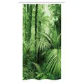 Produktbild: Regenwald Schmaler Duschvorhang Palmen exotische Pflanzen