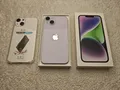 Produktbild: Apple iPhone 14 - 256GB - Violett - 100% Kapazität (Ohne Simlock) (Dual-SIM)