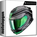 Produktbild: SCORPION INTEGRALHELM FÜR MOTORRAD EXO-GT SP AIR ARTEN SCHWARZ GRÜN M