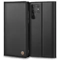Produktbild: Thorhülle Handyhülle für Samsung Galaxy S24 Ultra 5G Hülle, Lederhülle Schutzhülle Tasche für Samsung S24 Ultra Hülle Wallet Kartenfach Standfunktion Flip Case für Galaxy S24 Ultra Klappbar,Schwarz