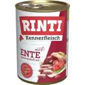 Produktbild: Rinti Dose Kennerfleisch Ente 400 g (Menge: 24 je Bestelleinheit)