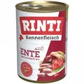 Produktbild: Rinti Kennerfleisch Ente 24x 400g,getreidefrei,ohne Soja, Hundefutter