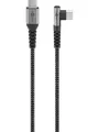 Produktbild: Pro USB-C USB-C - 90° - Sleeved - 2m - Grau