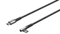 Produktbild: goobay USB-C USB-Kabel 2,0 m grau, schwarz, 1 St.