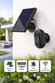 Produktbild: Hama WLAN-Überwachungskamera Outdoor Solar 1080p Full-HD Akku IP65 NEU