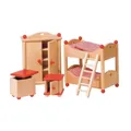 Produktbild: Goki Puppenmöbel Kinderzimmer 1er Set, Spielzeug, Holzspielzeug, NEU