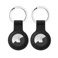 Produktbild: 2 Stück Schlüsselanhänger für Apple AirTag Anhänger, Airtags Hülle Silikon Ca...