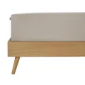 Produktbild: Schiesser Spannbettlaken Flexi - 95/5-150 x 200 cm - Helltaupe