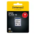 Produktbild: Intenso Intenso SDHC Karte 16GB Speicherkarte Class 10 Speicherkarte