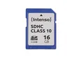Produktbild: Intenso Intenso R20/W12 SDHC 16GB, Class 10 - 3411470 Speicherkarte