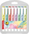 Produktbild: Textmarker - STABILO swing cool Pastel - 8er Pack - mit 8 verschiedenen Farben
