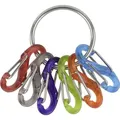Produktbild: Nite Ize Schlüsselring Ni-krg2-11-r3 S-biner Rot, Schwarz, Lila, Grün, Orange, Blau 1 St.