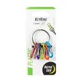 Produktbild: NITE Ize Schluesselring mit Karabiner NI-KRG2-11-R3 S-Biner Rot, Schwarz, Lila, Gruen, Orange, Blau, Nicht zutreffend, Gemischt